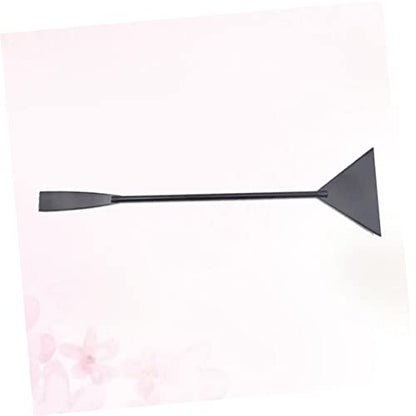 Garneck Short Flat Sand Shovel Stainless Steel Aquarium Rake Tank Sand Plant Shovel for Aquatic Cleaning