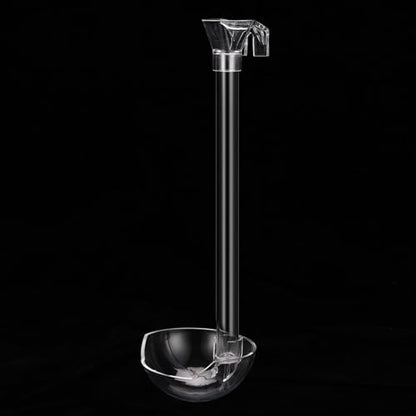 Aquarium Feeding Tube Dish Bowl for Fishtank with Detachable Frame for Shrimp Glass Shrimp and Snails Feeding Dish