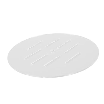 AYNEFY Fish Tank Anti Jump Lid Round Aquarium Cover 2Pcs 7.5 Inch Prevents Jumping Out Clear Acrylic Fish Tank Top Lid Aquarium Hoods for Turtles Shrimps Household Goods