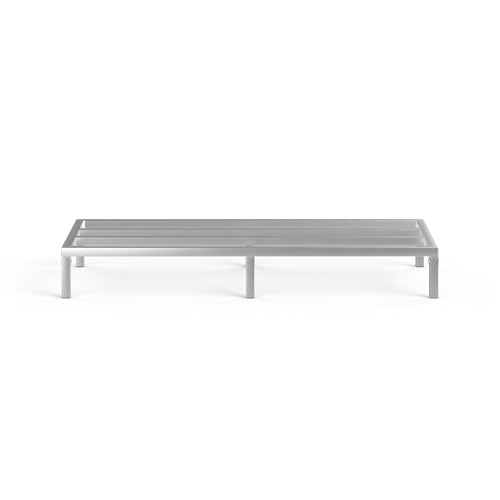 60" Long x 24" Wide | Height: 8" Off The Floor Aluminum Dunnage Rack | Storage in Restaurant, Kitchens and Garages and More! - size: 60" Long x 24" Wide | Height: 8" Off The Floor