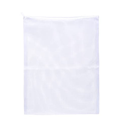 Aquarium Filter Bags Large - Reusable Fish Tank Filter Media Mesh Bags with Plastic Zipper (11.5 x 15.5 inch (6 Pack)) - size: 11.5 x 15.5 inch (6 Pack)