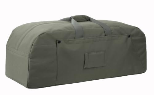 85L Military-Style Duffle Backpack with Rigid Panels | Built for deployment gear, work equipment, camping supplies, vehicle storage, and checked travel. - color: Olive Green