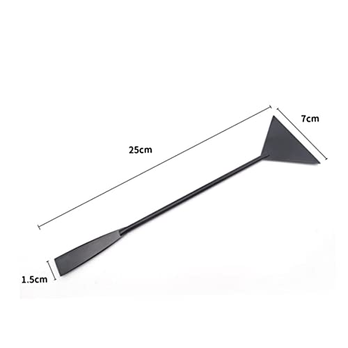 GANAZONO Fish Tank Drainage Grass Removal Stainless Steel Flat Sand Shovel Aquarium Cleaning Tool Plant Shovel Aquatic Maintenance