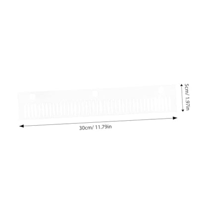 BESPORTBLE Aquarium Overflow Comb Fish Tank Divider Easy Installation Barrier for Interconnected Aquariums Cups