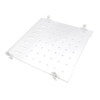 Yardwe 1Set Creative Isolation Plate for Fish Tank Segregation Board with Double Corner Suckers Easy Installation Fish Tank Accessories for Safe Fish Separation
