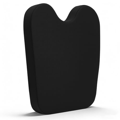 Umpire Chest Protector Gear 23.5''H x 21''W x 2.4''T Umpire Exterior Body Chest Protector Pad with Adjustable Strap and Pocket, Thick Foam, Black - color: Black