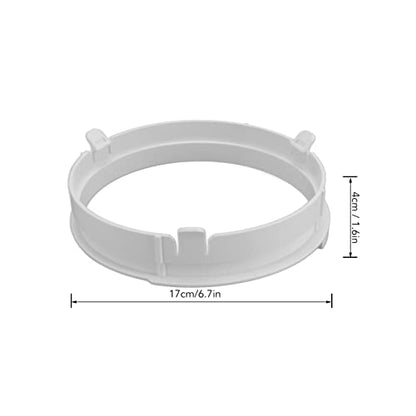 Portable Air Conditioner Exhaust Hose Connector, ABS Adjustable Hose Tube Connector Interface for 1.5P Mobile Air Conditioner KYR 35