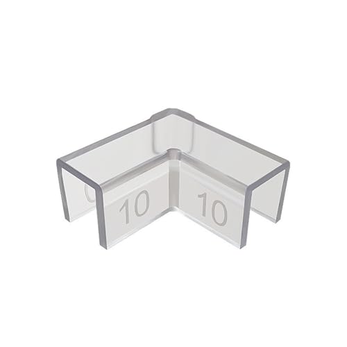 Aquarium Corner Protectors,Transparents Aquariums Corner Protectors for Impacts Resistance Leak and Stability in Homes or Fish Tanks