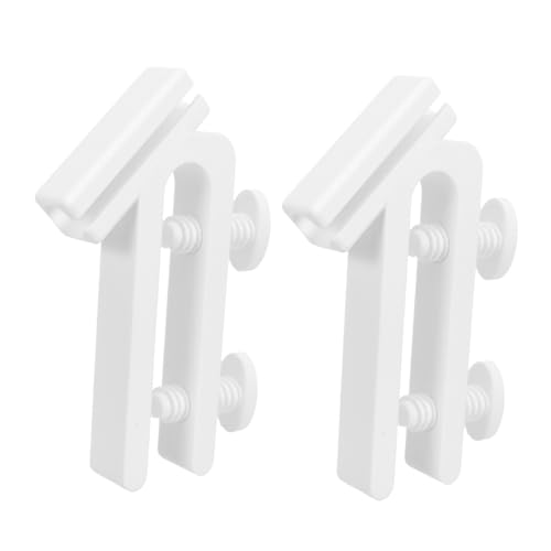 2pcs Bucket Hose Holder Bracket for Aquarium Water Changers Hose Organizer with Easy Mounting for Home Fish Tank Maintenance and Storage