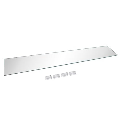 Aquatop Glass Lid and Clips for The HCA-12G Tank, 3 mm Thick 34.65 in x 5.51 in, HCA-LID12G
