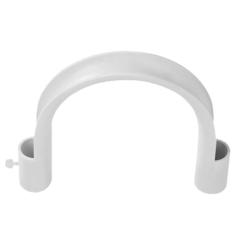 Aquarium Water Tube Clip U Shape Hose Clamp 20x15.5cm (7.87x6.1 inch) Solid Buckle Fixation PP Bracket for Fish Tank Home