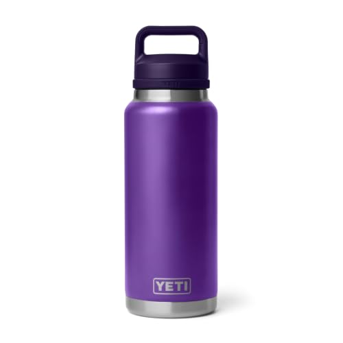 YETI Rambler 36 oz Bottle, Vacuum Insulated, Leakproof, Stainless Steel with Chug Cap - color: Pace Purple