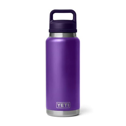 YETI Rambler 36 oz Bottle, Vacuum Insulated, Leakproof, Stainless Steel with Chug Cap - color: Pace Purple