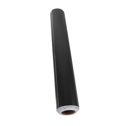 Self Adhesive Aquarium Background Roll PVC Fish Tank Wallpaper with High Resolution Underwater Scenery Easy Installation Fit for Various Tank - color: Black