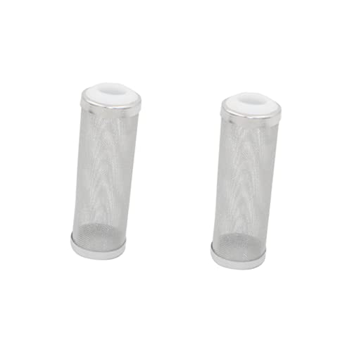 VANZACK 3pcs Stainless Steel Inlet Cover White Prevents Debris Protects Young Fish for Freshwater and Tanks