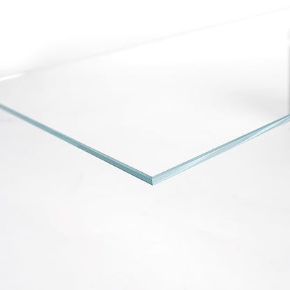4mm Thick Clear Glass Aquarium Lid, Includes 4 Clips for Secure Placement, 342 x 168mm(13.46x6.61 inches for 350-354mm Inner Length Aquariums, Adapted to LANDEN NA362226 - size: 342x168mm (1 pc)
