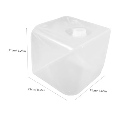 Totority Collapsible Camping Bucket Lid Portable Folding Water Storage Tank for Outdoor Camping Fishing Hiking