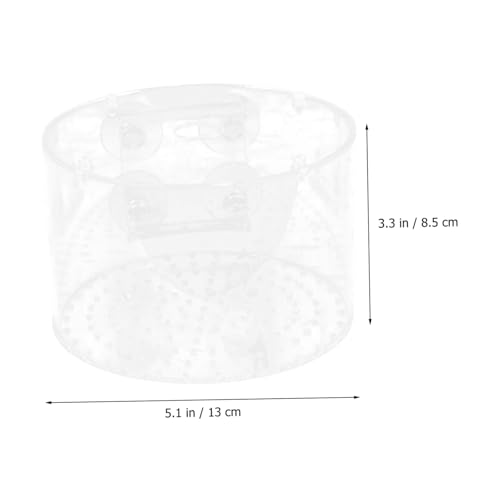 BESPORTBLE Fish Breeding Box for Aquarium Acrylic Isolation Chamber Floating Cover for Betta and Shrimp Breeding