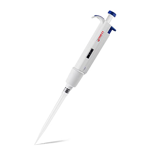 5 mL Micropipette, 1-5 mL Lab Single Channel Micro Pipettes, Adjustable Variable Volume for Liquid Laboratory Scientific School - size: 1000-5000μl