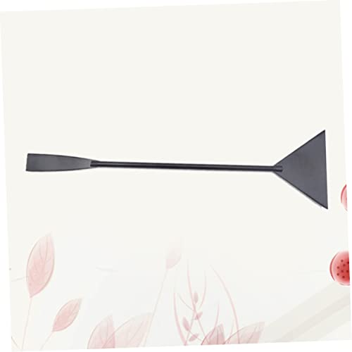 GALPADA Stainless Steel Sand Shovel for Aquariums Durable Plant Clipper Tool for Gravel and Substrate Maintenance for Freshwater and Tanks Black Finish