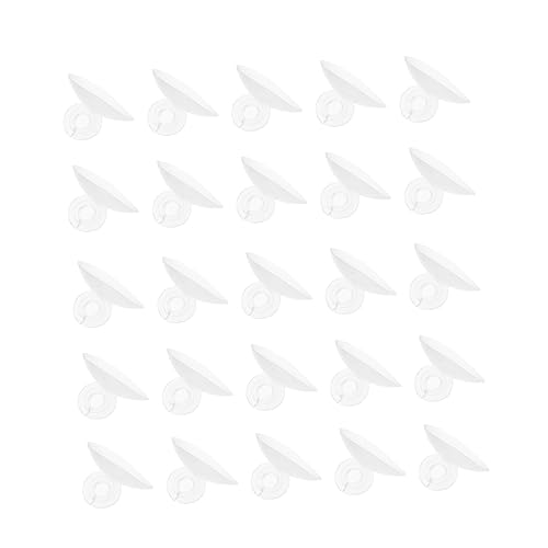 25pcs Aquarium Tubing Holder Cups Airline Clips for Fish Tanks and Aquariums Easy Installation for Air Hose Management