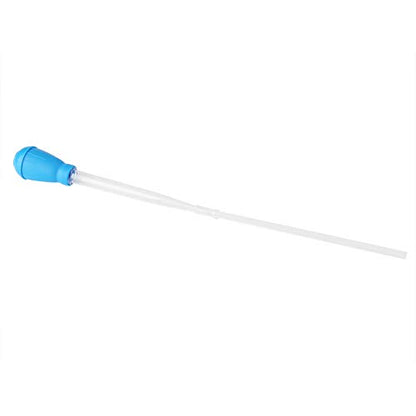 Fish Tank Pipette, Plastic Water Cleaner, Aquarium Cleaner and Feeder with Measurement Scales for Mini Tanks