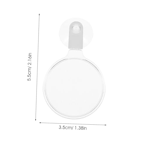 Toyvian Magnifying Glass for Aquariums Sturdy Magnifier with Strong Suction Cup for Easy Installation for Observing Betta Fish Ants and Small Animals Your