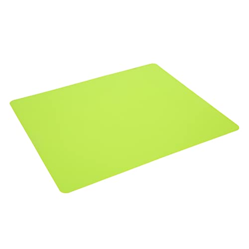 Dioche Versatile Silicone Craft Mat - Heat, NonSlip, Washable Silicone Sheet for DIY Projects, Resin Crafts, and Kitchen Use in Vibrant Pink - Large, Flexible Silicon Mat (Green)