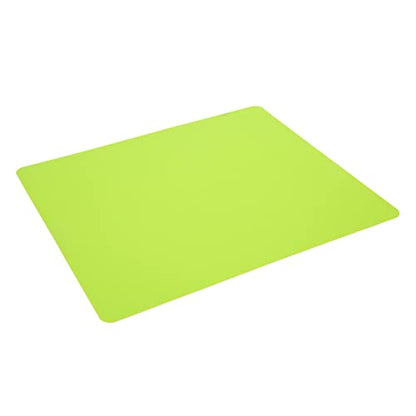 Dioche Versatile Silicone Craft Mat - Heat, NonSlip, Washable Silicone Sheet for DIY Projects, Resin Crafts, and Kitchen Use in Vibrant Pink - Large, Flexible Silicon Mat (Green)