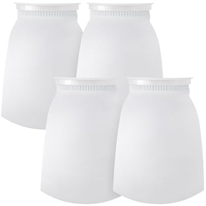 8 Pcs 7 Inch Ring Filter Socks Aquarium Filter Bags Micro Fish Tank Aquarium Socks for Fish Tank Freshwater Saltwater Aquariums, 7 Inch Ring Diameter by 12 in Long