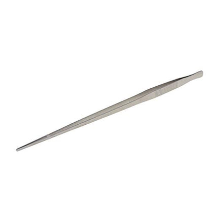 19in Aquarium Tweezers Stainless Steel Straight Tweezer for Against Rust Reptiles Feeding Tongs