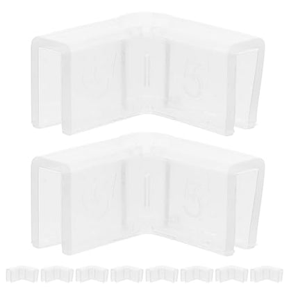 10pcs Corner Protectors Proofing Shaped Soft Bumpers for Aquariums Furniture Appliances Durable Aesthetic Edge Guards