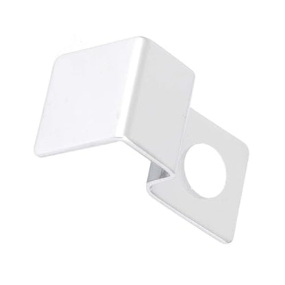 Bewinner Aquarium Lid Clips for 5mm Glass, Stainless Steel Fish Tank Cover Clips with Silicone Pads, Secure Glass Cover Holder Support Bracket