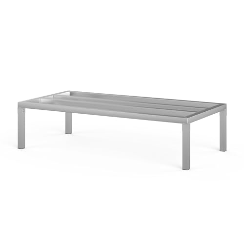 Aluminum Dunnage Rack 48" x 24" | 12" Off The Floor | 1100 Lbs Capacity - size: 48" Long x 24" Wide | Height: 12" Off The Floor