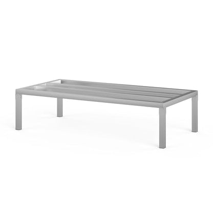 Aluminum Dunnage Rack 48" x 24" | 12" Off The Floor | 1100 Lbs Capacity - size: 48" Long x 24" Wide | Height: 12" Off The Floor
