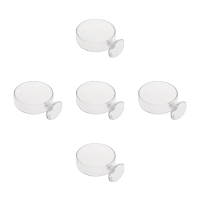 Fish for Tank Feeder Aquarium Shrimp Glass Feeding Bowl Clear Dish T Aquarium Fish Tank Landscaping Plant Landscape Fishtank Artificial Simulation Plant Biological Landscape Artificial