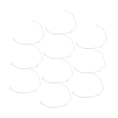 NUOBESTY 10Pcs Replaceable Bucket Handles Sturdy Grip for Household Pails Easy Installation for Water Buckets Versatile Use Home and Outdoor Activities