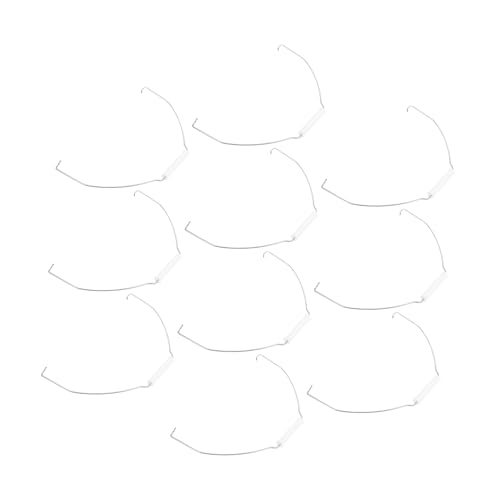 NUOBESTY 10Pcs Replaceable Bucket Handles Sturdy Grip for Household Pails Easy Installation for Water Buckets Versatile Use Home and Outdoor Activities
