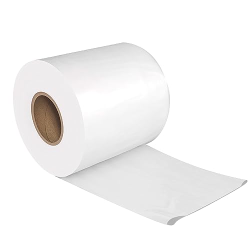 Poly Tubing Roll, Lay Flat Poly Tube Bags, Food-Grade Polyethylene, Custom Poly Bag Packaging Solution, 6 Inches x 500 Feet, 2-Mil Thickness, 1 Roll (6" x 500' 2 Mil, Clear) - size: 6" x 500' 2 Mil