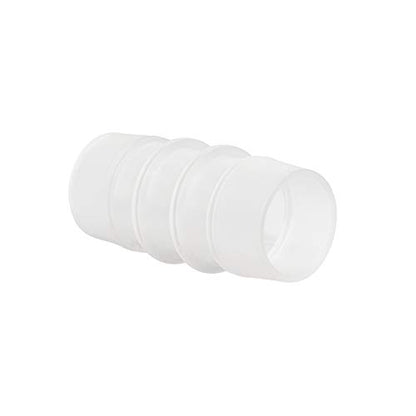 Plastic Hose Barb Fitting, 1" x 1" Barbed Splicer Mender Joint Adapter Union Fitting (Pack of 5) - size: 1 Inch