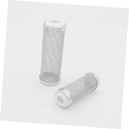 VANZACK 3pcs Stainless Steel Inlet Cover White Prevents Debris Protects Young Fish for Freshwater and Tanks