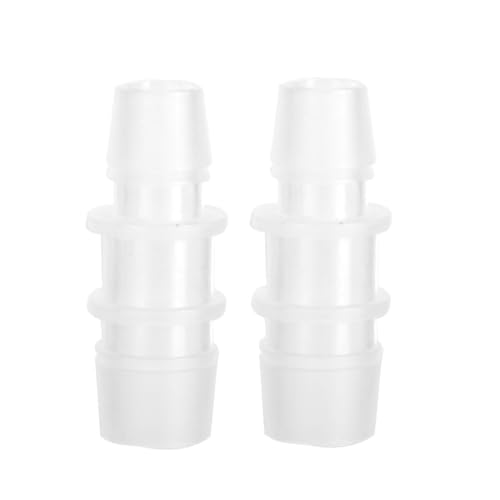 2 Pcs 16mm/20mm Plastic Hose Barbed Adapter Universal Fit PVC Pipe Fittings Variable Diameter Connector for Aquarium Air Pump