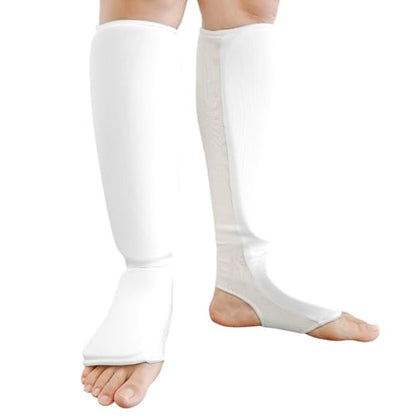 Insteps Foams Protections Leg Foot Protectors Shin Guards for Kickboxing, Muay Thai Training Insteps Protections Pad Martial Arts Shin Pad