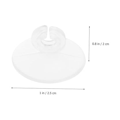 BESPORTBLE 3sets Fish Tank Oxygen Fixing Suction Cups Aquarium Air Pump Hose Fixing Accessories 20pcs*3