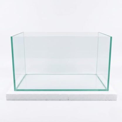 Glass Aquarium 6.5 Gallon - Rectangular Desktop Fish Tank - 5mm Thick High-Clarity Glass with Protective Bottom Mat - Ideal for Betta, Shrimp, and Small Tropical Fish