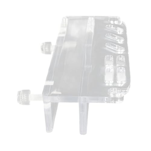 Multifunctional Aquarium Storage Rack Acrylic Tool Compartments for Fish Equipment Water Grass Tool Storage