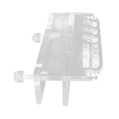 Multifunctional Aquarium Storage Rack Acrylic Tool Compartments for Fish Equipment Water Grass Tool Storage