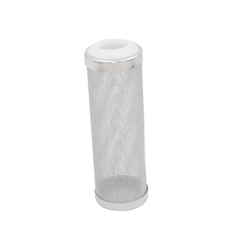 Happyyami 2PCS Stainless Steel Fish Tank Filter Mesh Inlet Case Aquarium Filters Inlet Protector for Size S Accessories