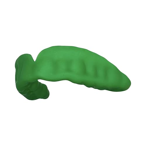 Zero-G Adult Mouthguard Green 1-Pack, Boil & Bite for Contact Sports - color: Green