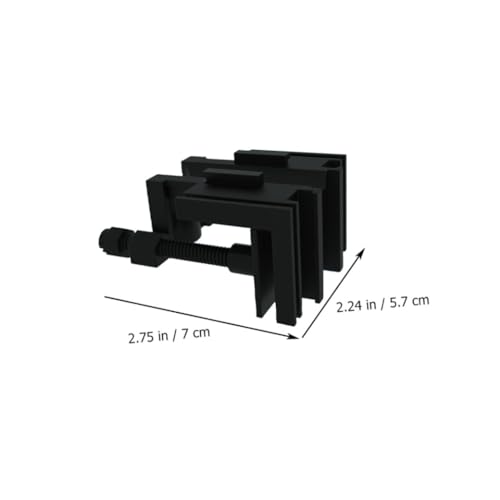 BESPORTBLE 2pcs Aquarium Fixed Clips Multifunctional Holder for Hose Water Transparent Space-Saving for Fish Tank Owners